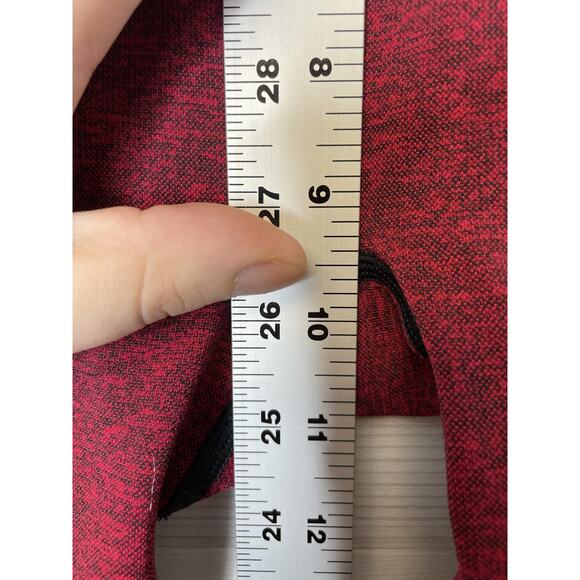 PINK Victoria's Secret Leggings Womens Small Red Seamless Heart Panel High Rise - Picture 3 of 9